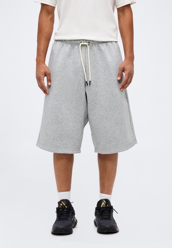 Nike Performance STANDARD ISSUE FLEECE 14IN - Sports shorts - dark grey/black