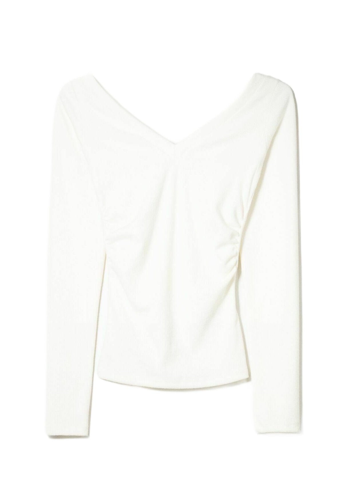 Bershka WITH GATHERED V-NECK