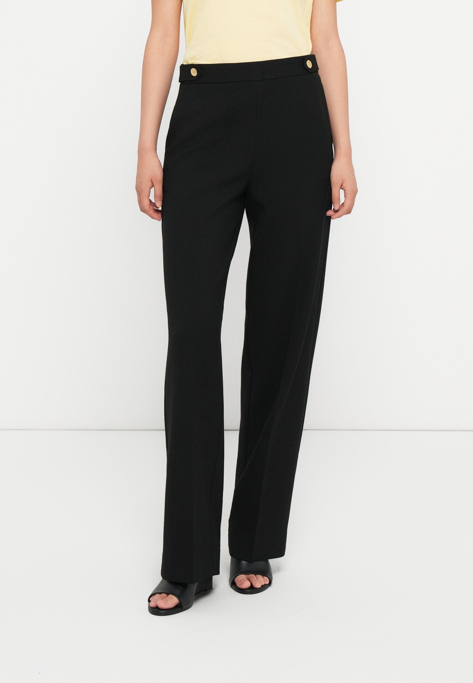 PRESSED CREASE STRAIGHT LEG TROUSERS Media 3