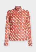 Bardot ALBA LONG SLEEVE MESH TOP