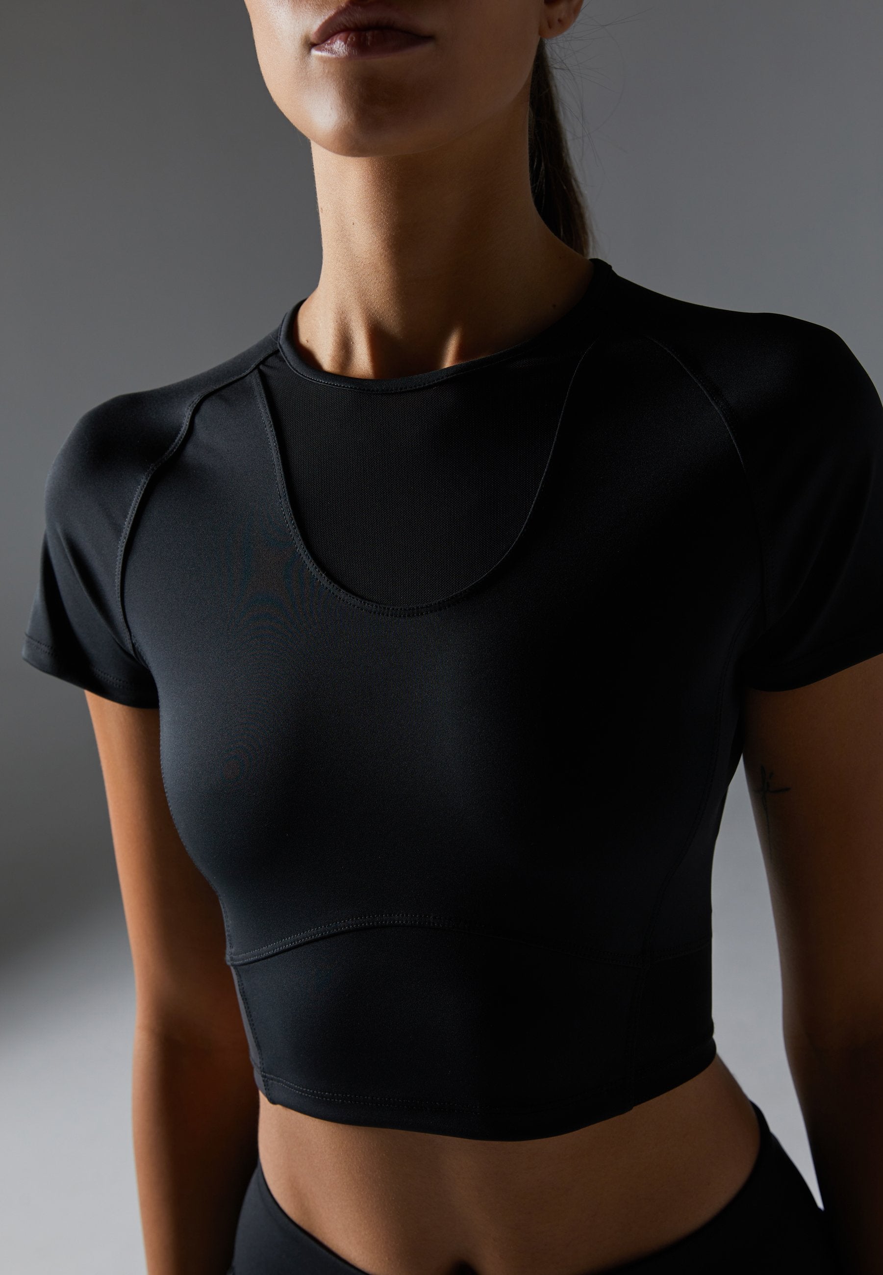 Even&Odd active CROPPED SPORTS T SHIRT