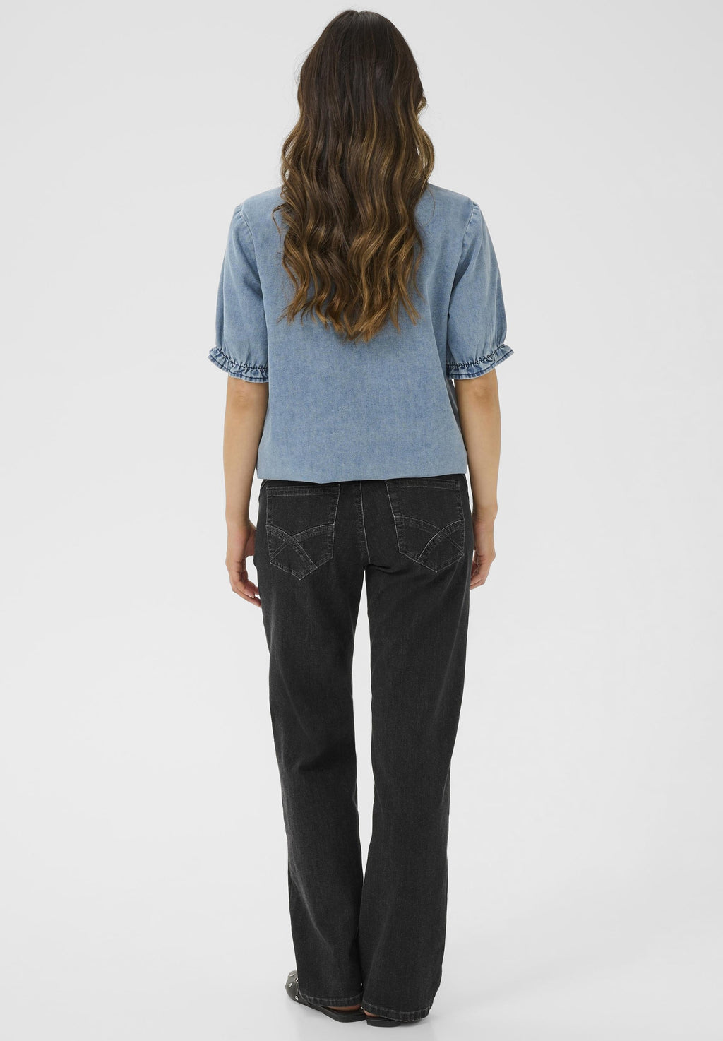 Cream CRLONE STRAIGHT LEG COCO FIT