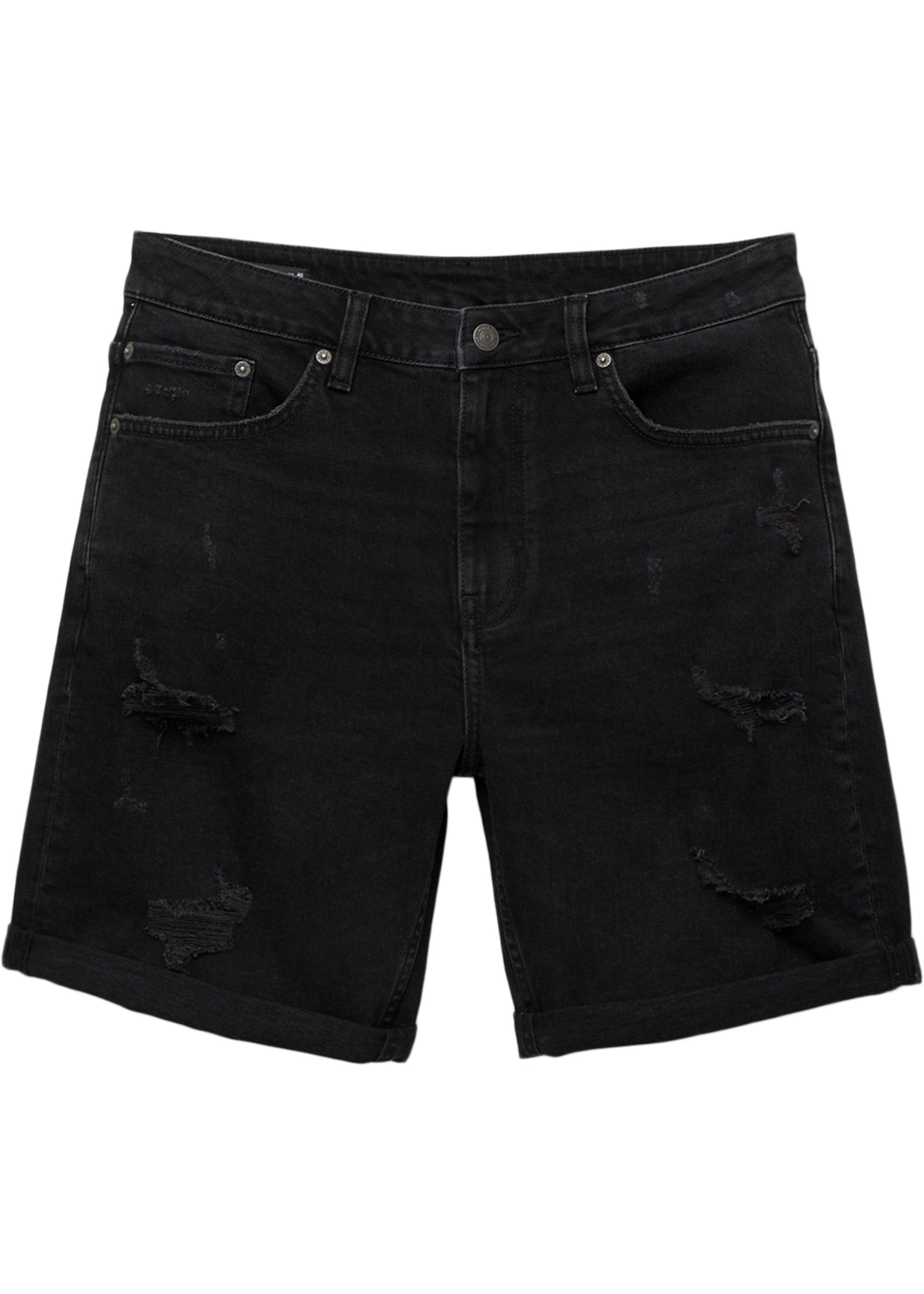 PULL&BEAR RIPPED BERMUDA