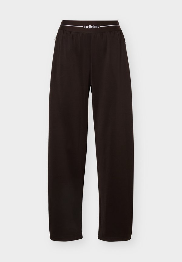 adidas Performance HYPERGLAM BARREL PANTS - Tracksuit bottoms - aurora coffee