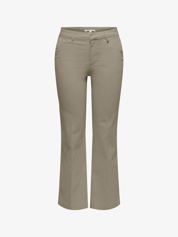 ONLY ONLSTELLA Flared Fit - Trousers - brindle