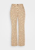 Madewell BAGGY IN CHECKER DAISY PRINT