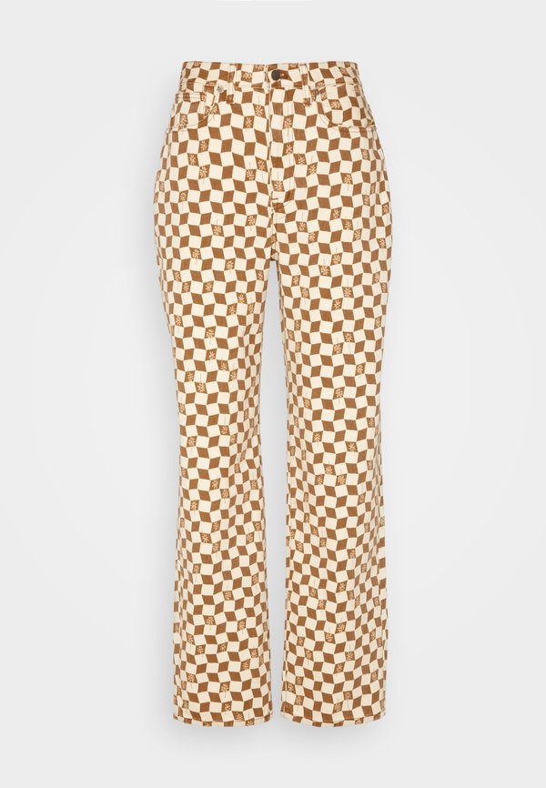 Madewell BAGGY IN CHECKER DAISY PRINT