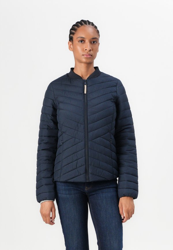TOM TAILOR PADDED COLLAR JACKET - Bomber Jacket - sky captain blue