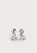 Tommy Hilfiger NAUTICAL KNOT - Earrings - silver-coloured