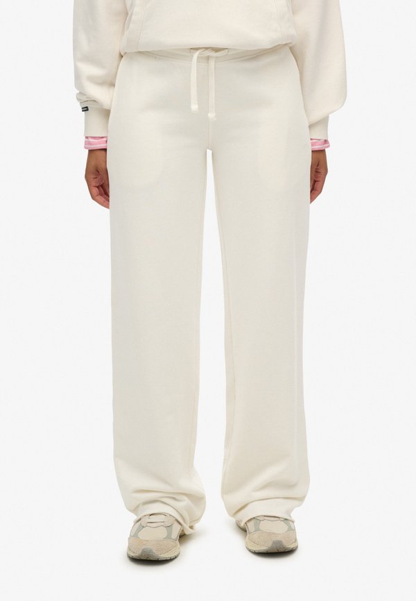 Superdry & Co STUDIOS JOGGERS - Tracksuit bottoms - off white
