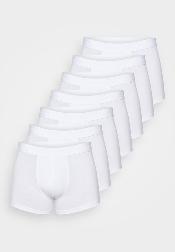 Jack & Jones JACBASIC TRUNKS 7 PACK - Trunks - white
