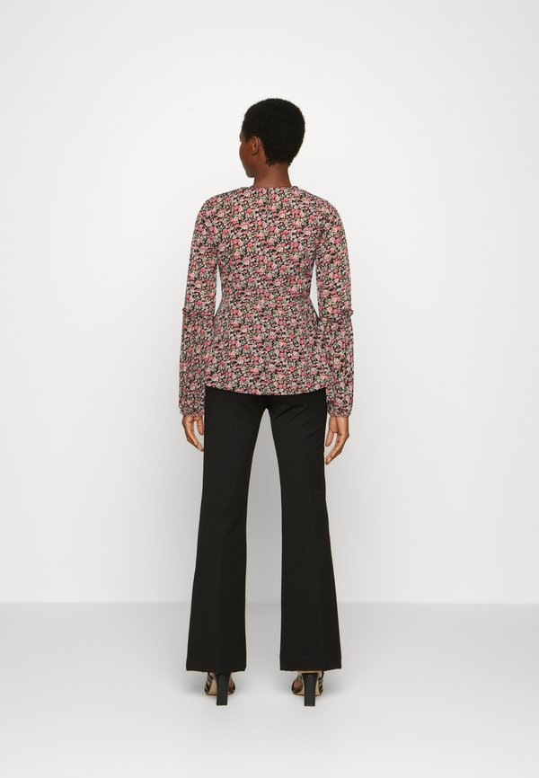 IN THE STYLE JAC JOSSA FLORAL LONG SLEEVE BLOUSE