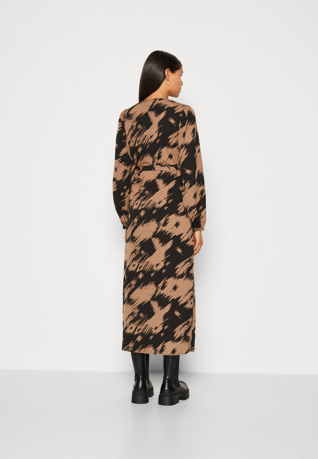 VILA VIJULIETTA MIDI WRAP DRESS