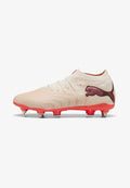Puma FUTURE 9 PRO MXSG - Firm-ground football boots - sugared almond/white/ultra red/black