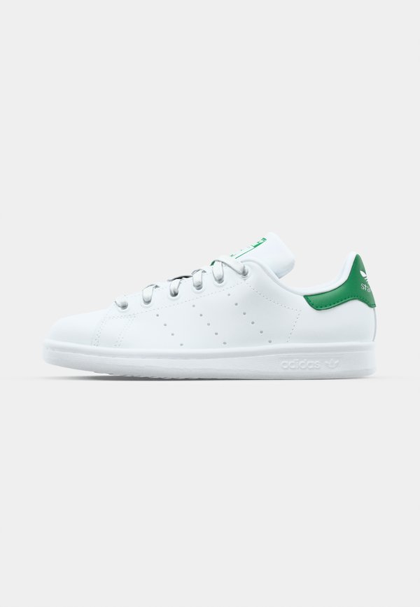 adidas Originals STAN SMITH UNISEX - Trainers - footwear white/core white/green