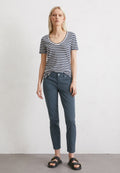 Marc O'Polo 5 POCKET MID WAIST CROPPED LENGTH