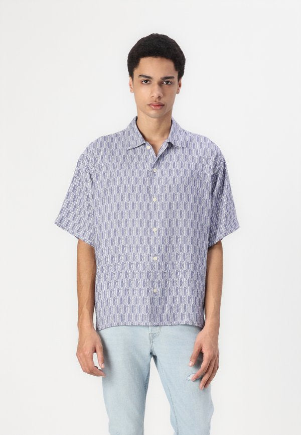 Jack & Jones Resort Wide Fit - Shirt - ocean cavern