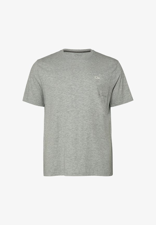 s.Oliver T-SHIRT - Basic T-shirt - grau meliert