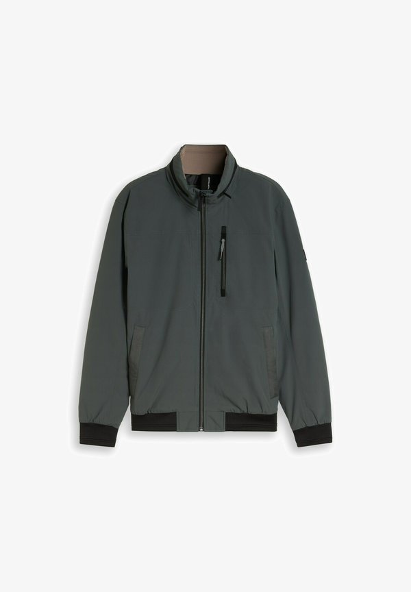 TOM TAILOR TOM TAILOR JACKEN BLOUSON JACKE MIT VERSTAUBARER KAPUZE - Light jacket - darkest olive