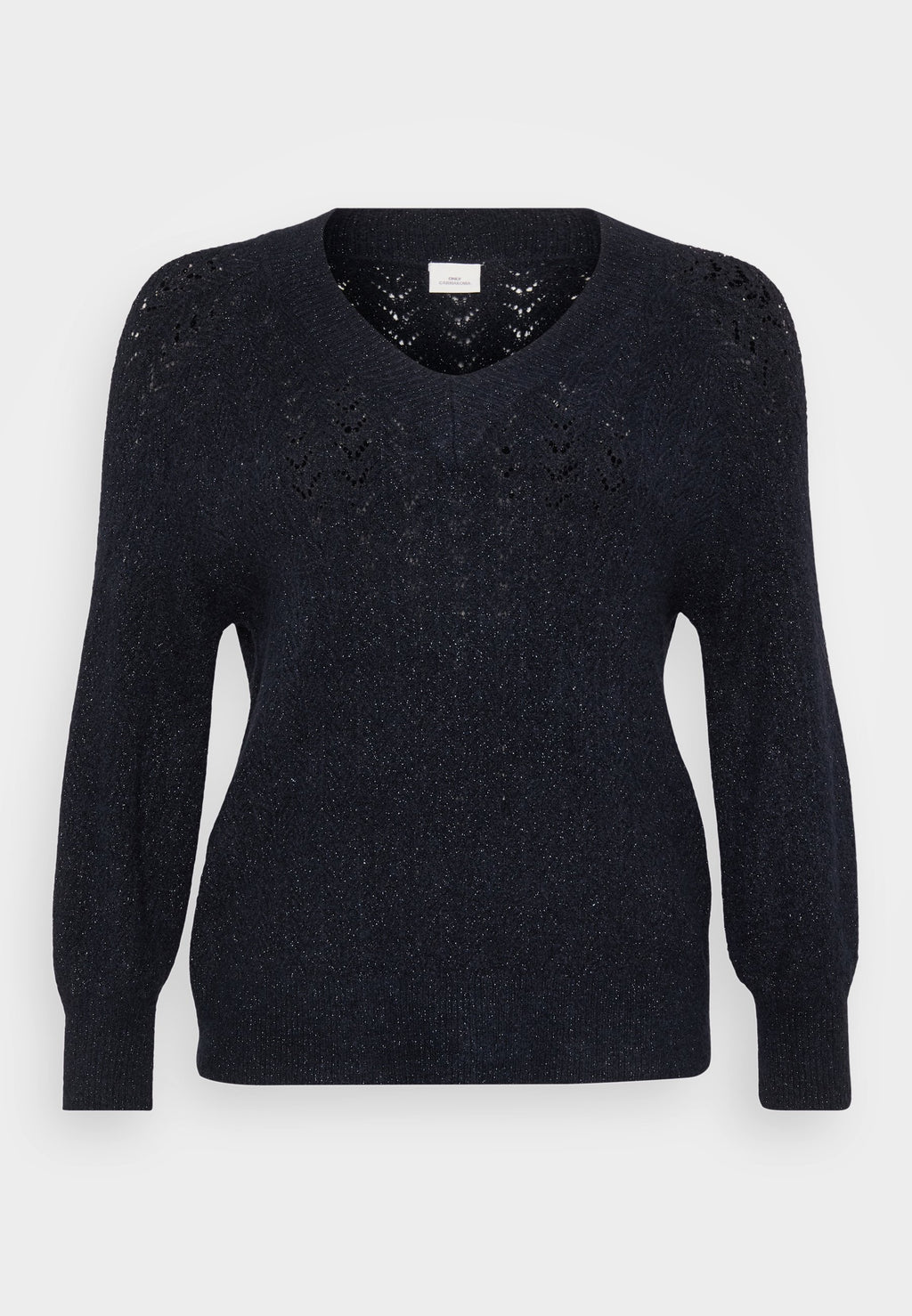 CARLUCILLA GLITTER V NECK  Media 1