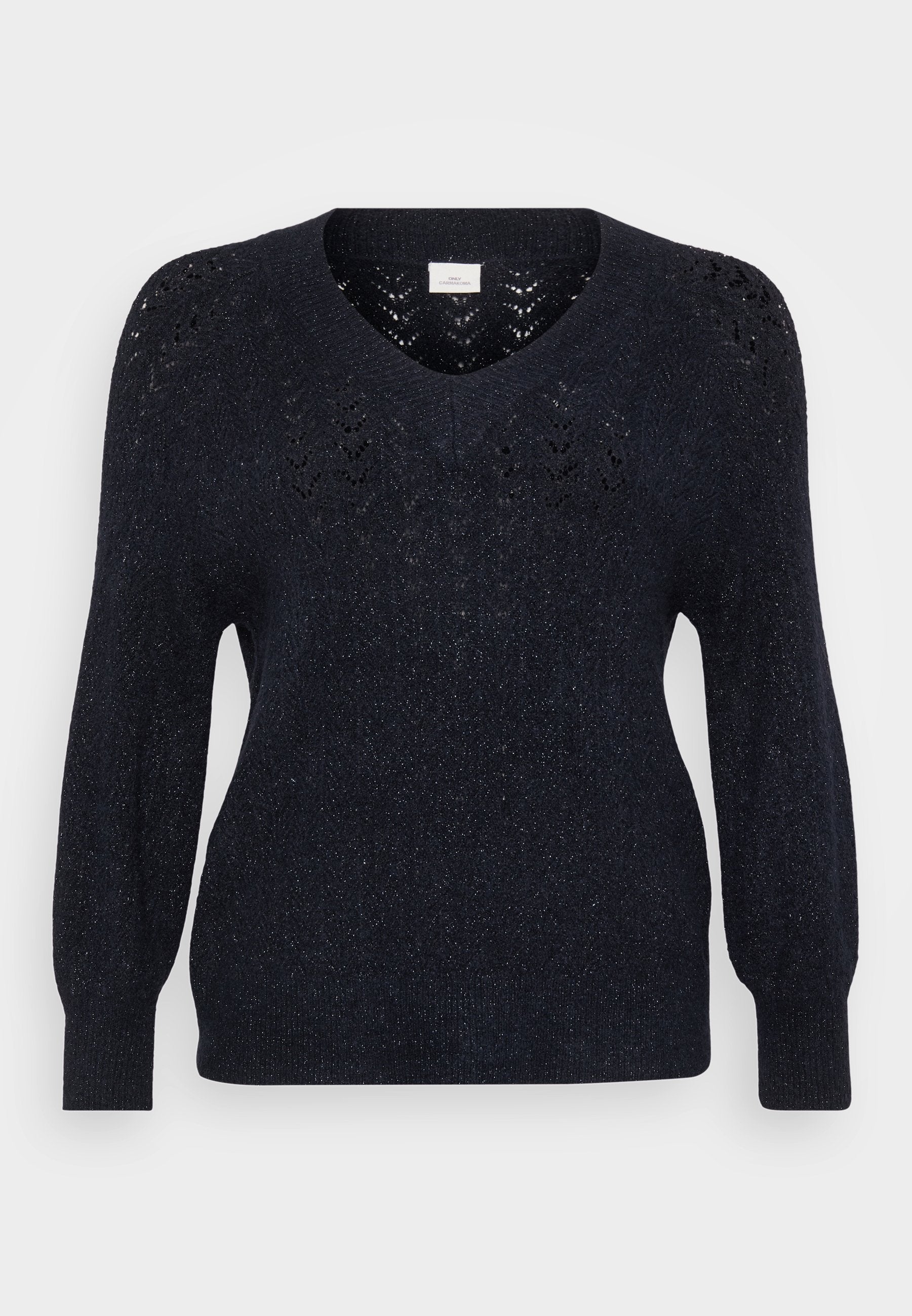 CARLUCILLA GLITTER V NECK  Media 1