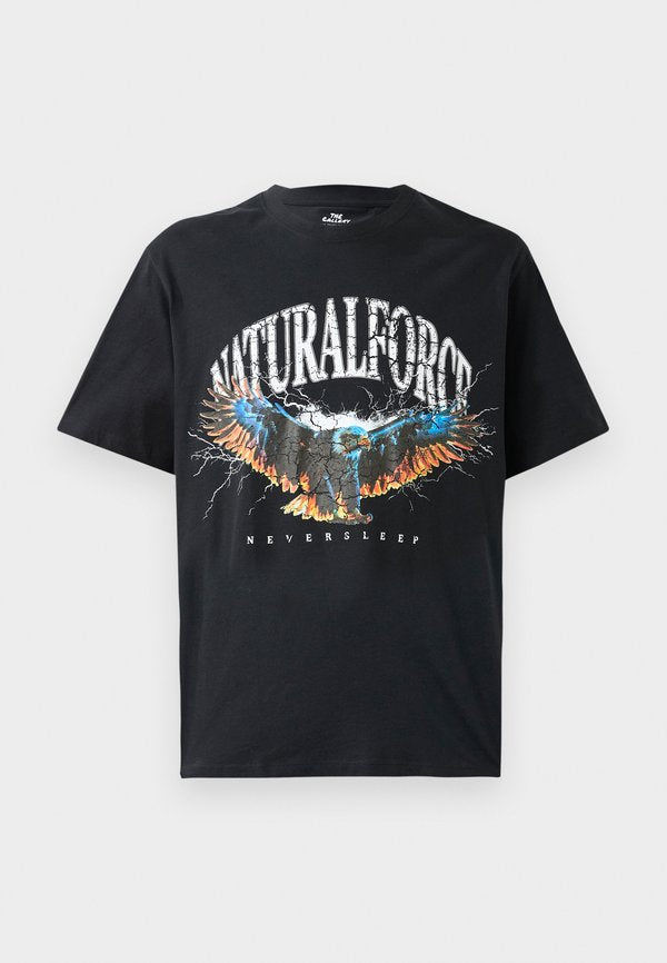 Jack & Jones T- - Print T-shirt - black