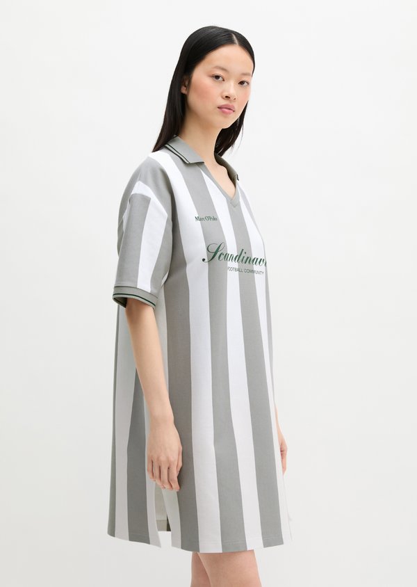 Marc O'Polo CLUB '67 FOOTBALL TRIKOT DRESS STRIPED