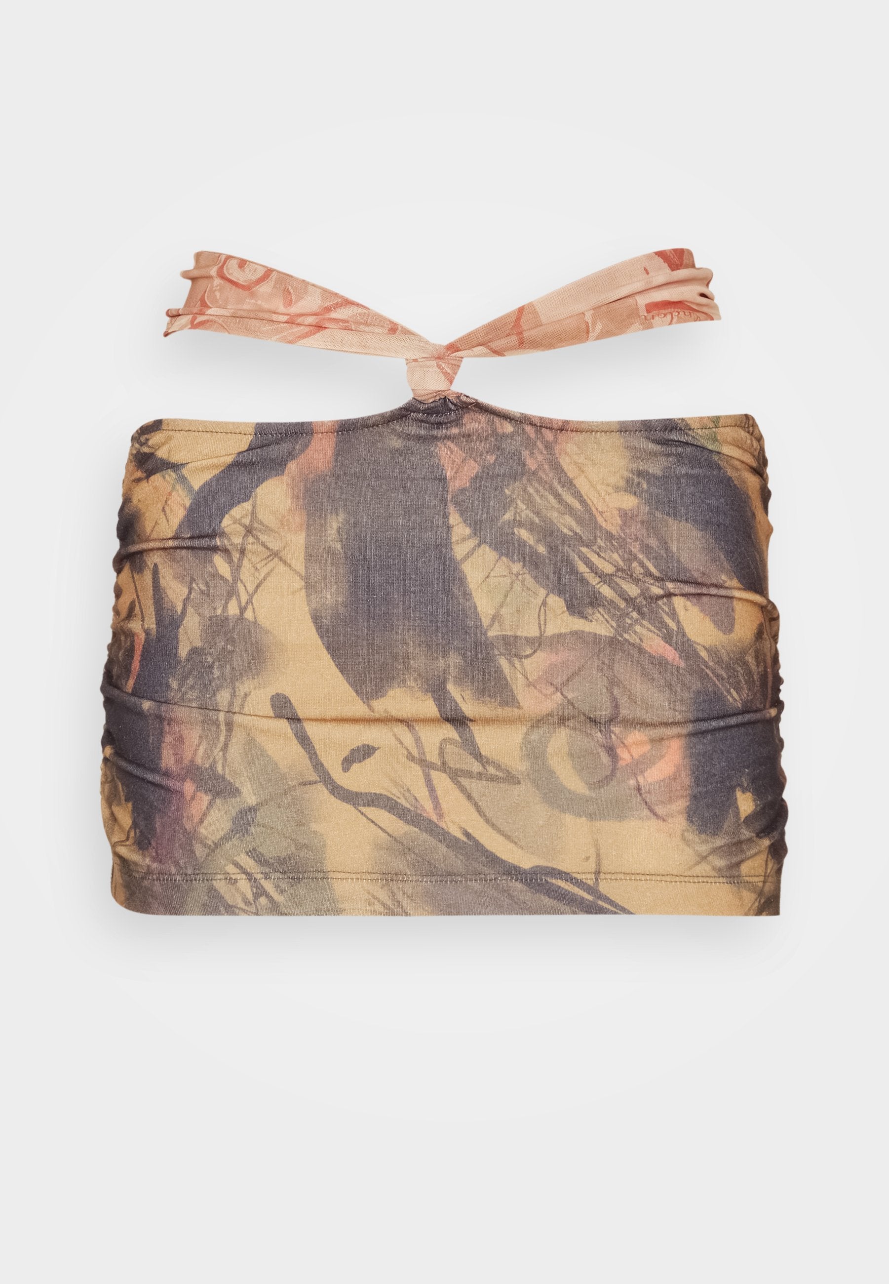 Jaded London KNOTTED BEACH SKIRT CONTRAST