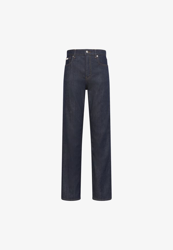 Calvin Klein Jeans HIGH RISE LOOSE  - Straight leg jeans - forever indigo