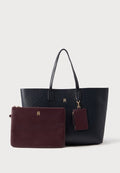 Tommy Hilfiger HILFIGER ICON EMBOSSED TOTE BAG - Tote bag - space blue