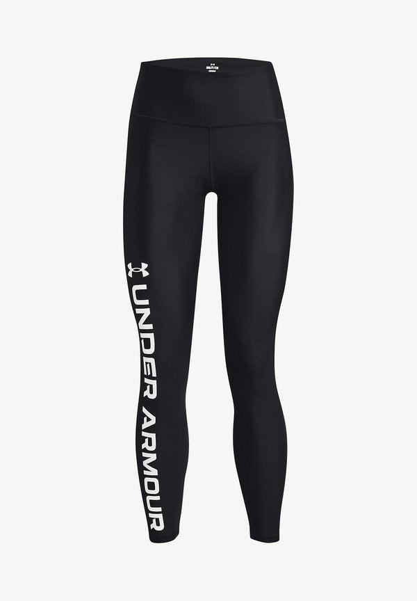 Under Armour BRANDED LEGGING - Leggings - black / white