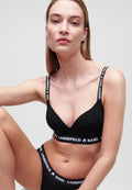 KARL LAGERFELD LOGO PADDED
