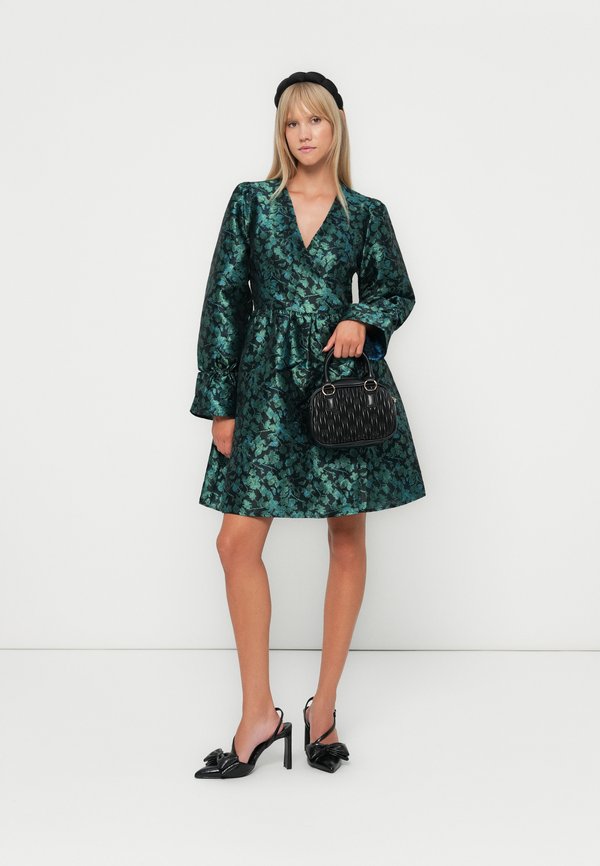 YAS YASNOOM LS JACQUARD DRESS - SHOW