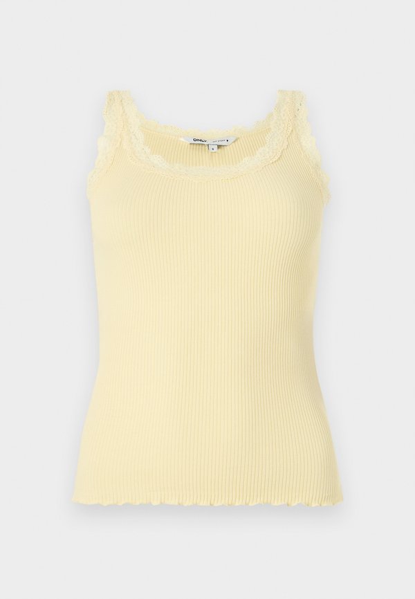 ONLY ONLSARA SHARAI TANK  - Top - double cream