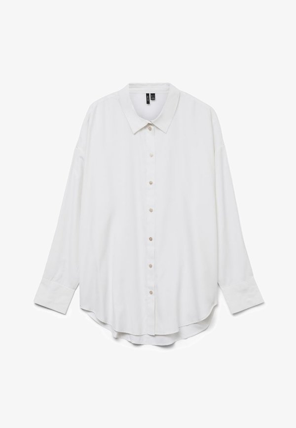 Vero Moda VMNORA - Button-down blouse - bright white