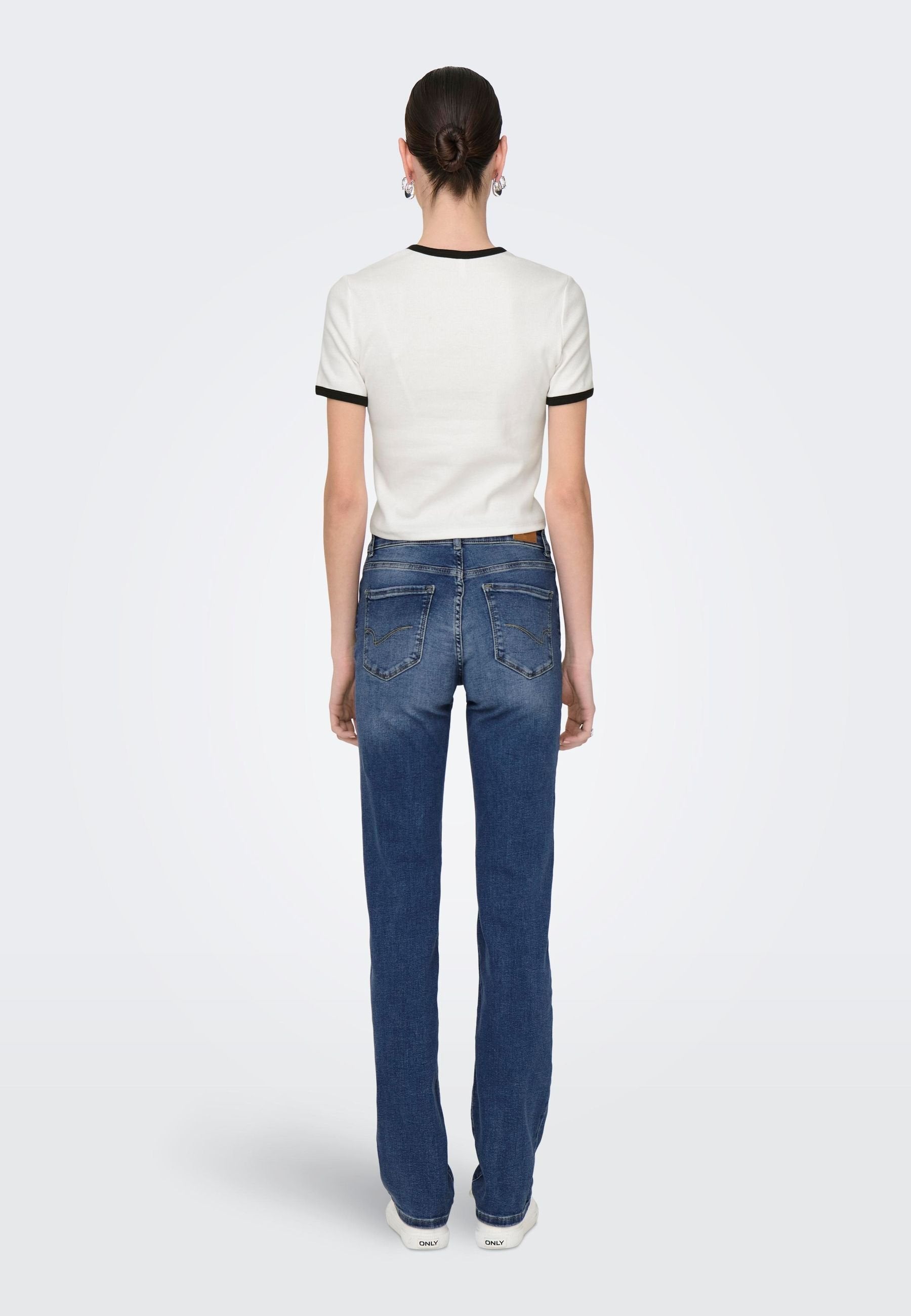 ONLY Slim fit ONLALICIA Mid waist Straight