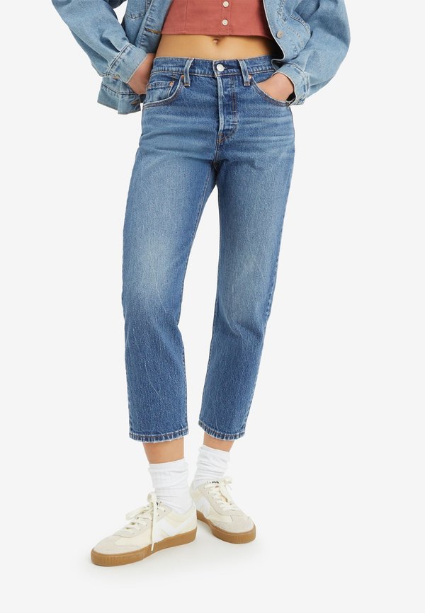Levi's® 501® CROP - Straight leg jeans - erin can't wait stretch