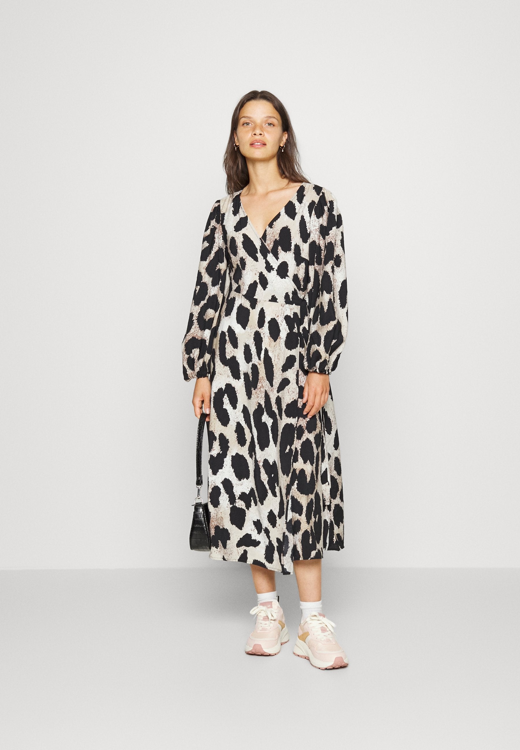 Object Petite OBJLEONORA WRAP MIDI DRESS PETIT