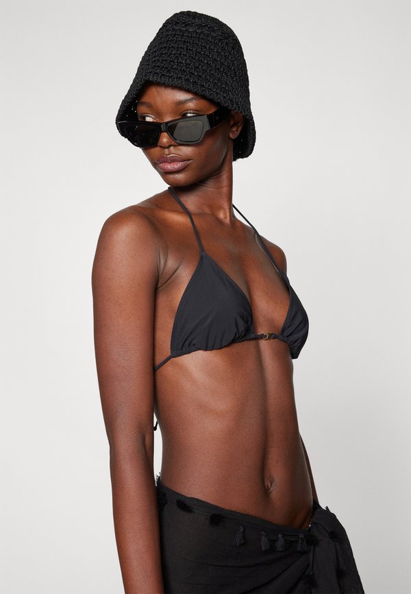Tory Burch SOLID GEMINI LINK STRING BIKINI TOP