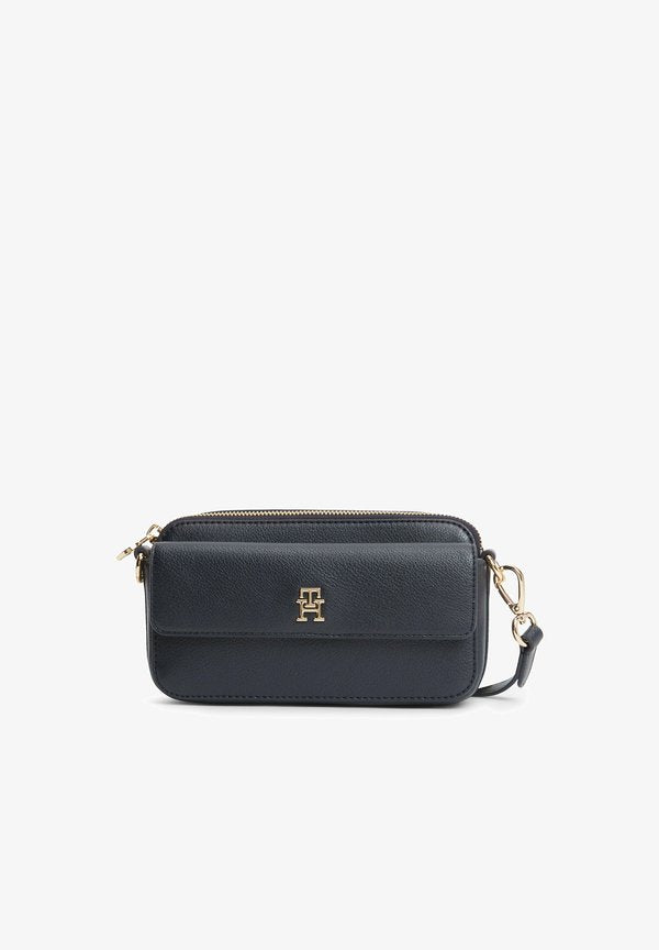Tommy Hilfiger TH ICON CAMERA BAG - Cross body bag - space blue