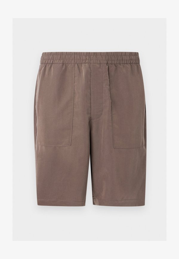 Calvin Klein PULL ON TAILORED BOTTOMS  - Shorts - warm oak