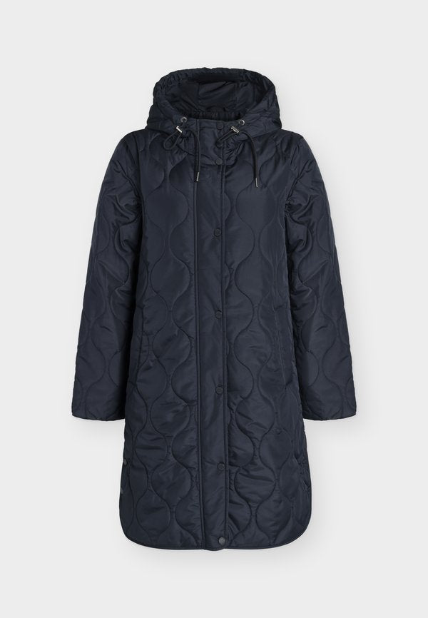 TOM TAILOR QUILTED LIGHTWEIGHT COAT - Winter coat - sky captain blue