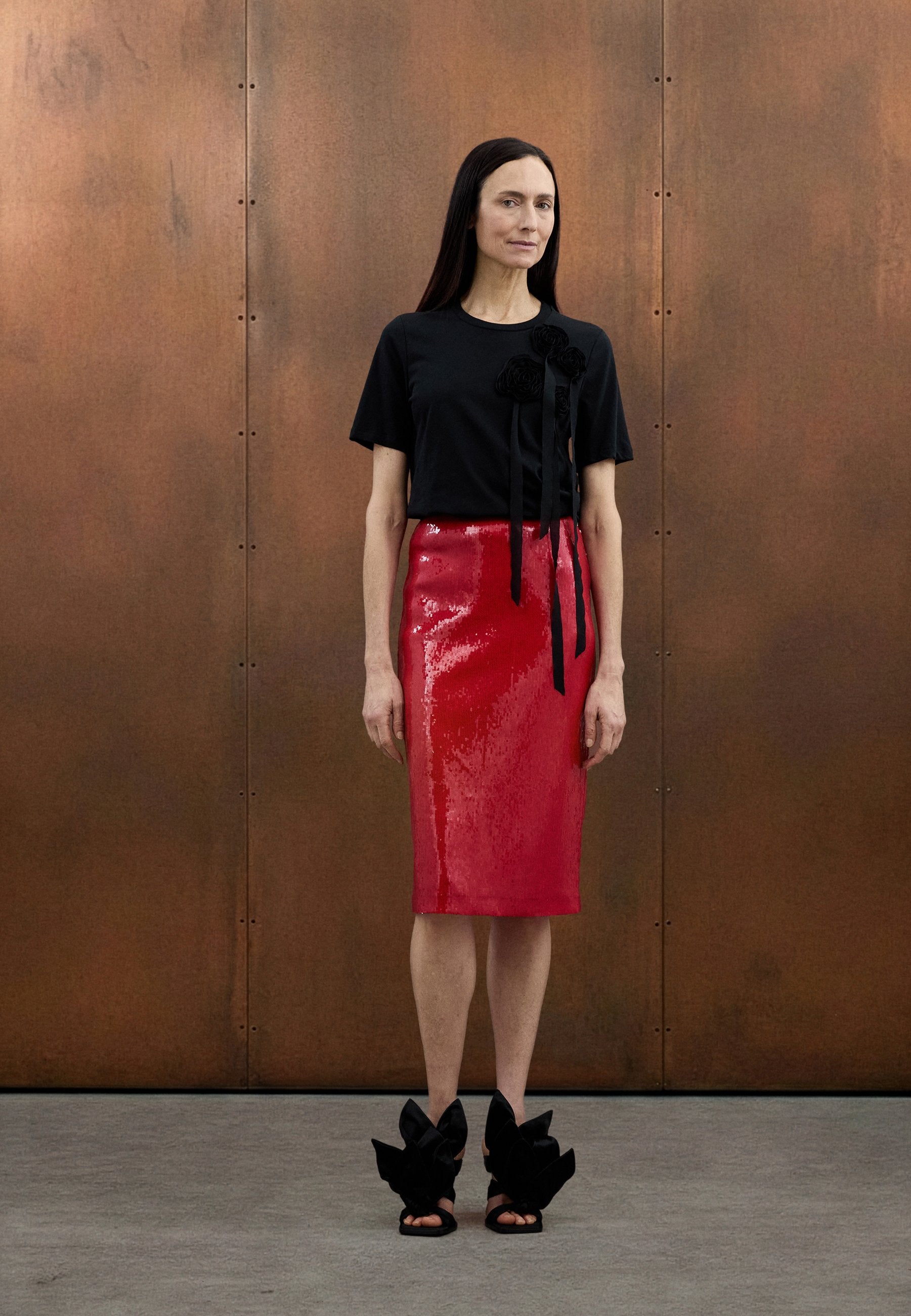 Diane von Furstenberg BIANCA SEQUIN SKIRT