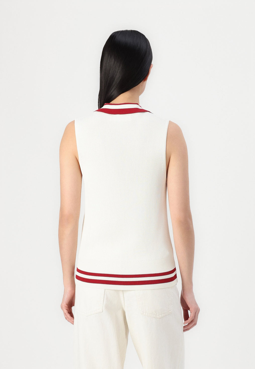 Selected Sleeveless V-neck