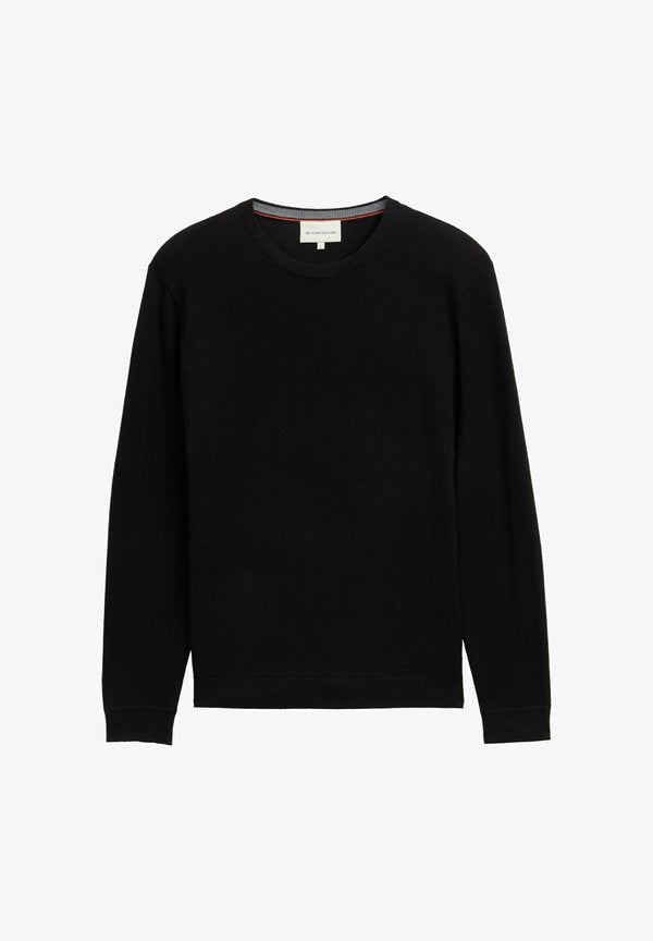 TOM TAILOR Jumper - black