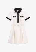 Guess POLO MINI DRESS - Shirt dress - weiß