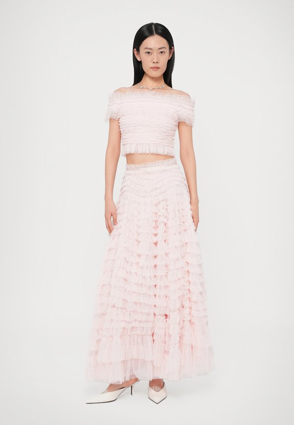 Needle & Thread HATTIE SMOCKED OFF SHOULDER