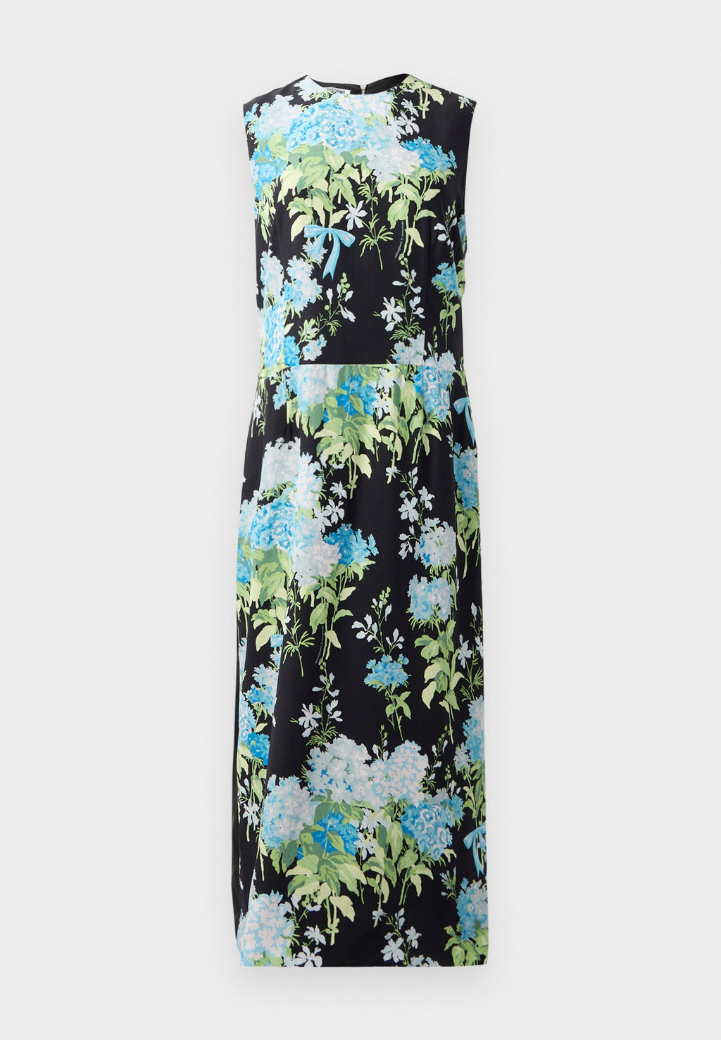 MOSCHINO ALL OVER SWEET WILLIAMS PRINT DRESS
