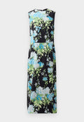 MOSCHINO ALL OVER SWEET WILLIAMS PRINT DRESS