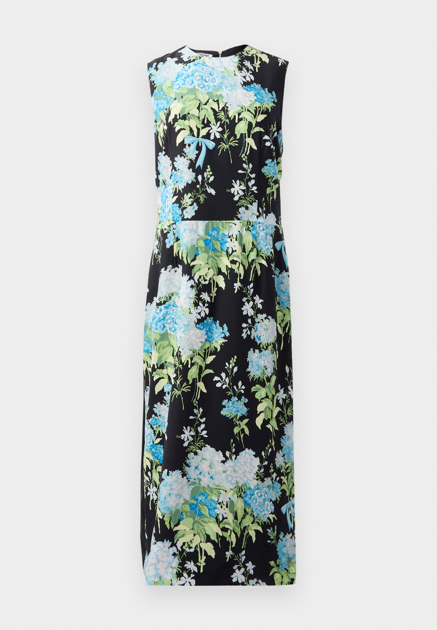MOSCHINO ALL OVER SWEET WILLIAMS PRINT DRESS